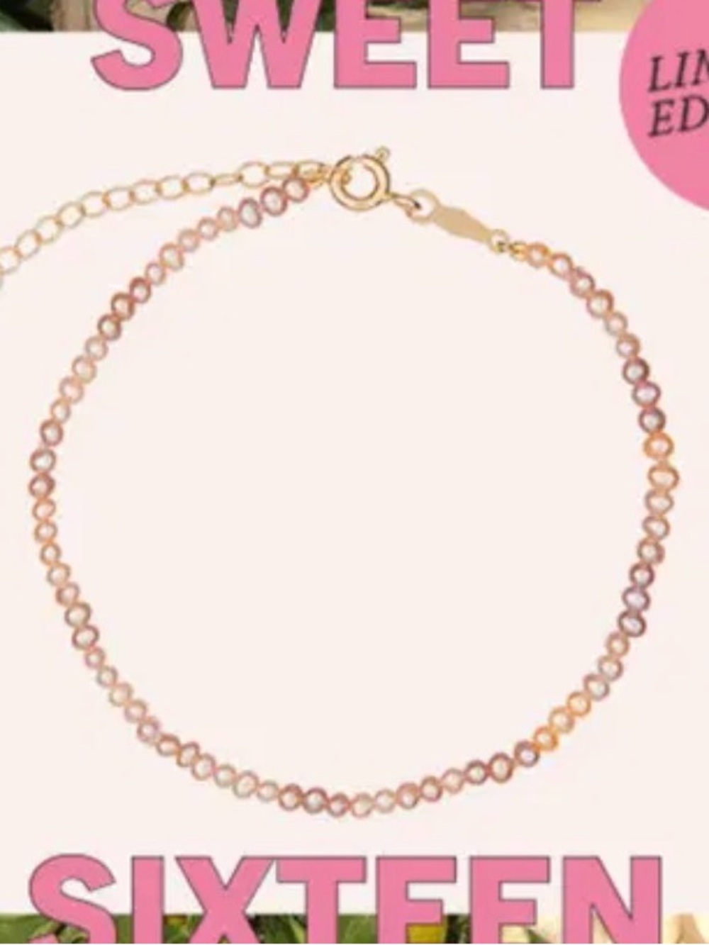 *ISO* Catbird Ghost Rose Pearl bracelet!